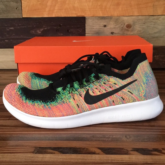 NIKE FREE RN FLYKNIT 2017 SNEAKERS - Picture 3 of 4
